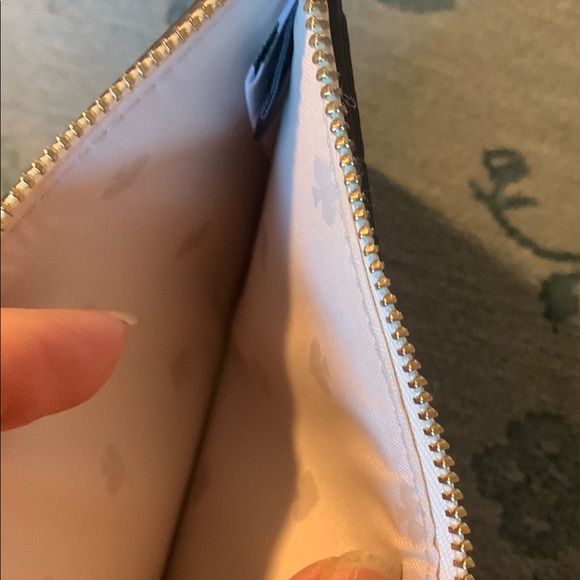 Kate Spade medium L Zip wallet Card Holder Rainbow Never Used - Picture 4 of 7